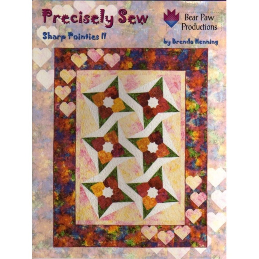 Precisely Sew - Sharp Pointies II - Quilt Book